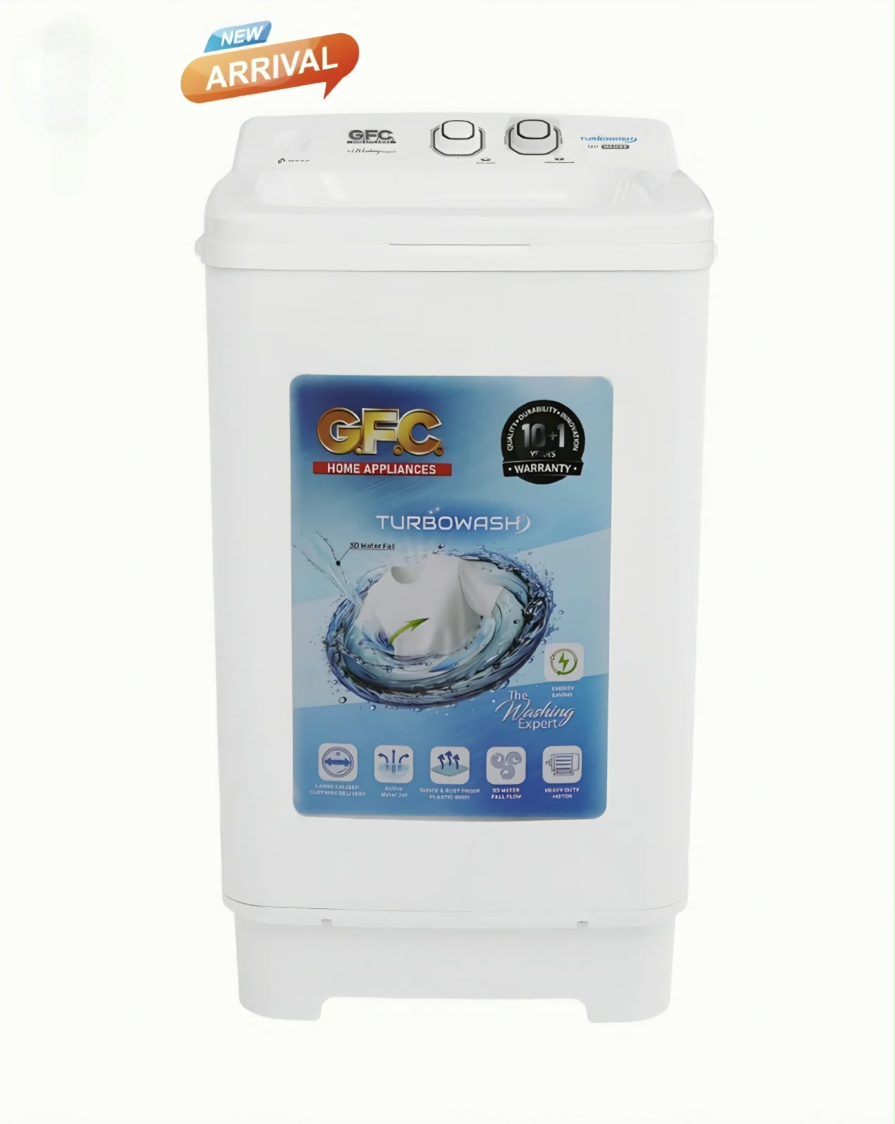 GFC WASHING MACHINE GF-1210 COPPER