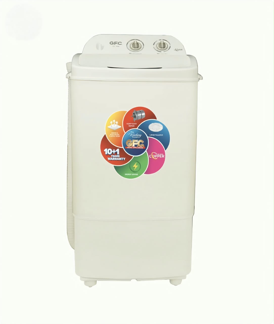 GFC WASHING MACHINE GF-888 COPPER